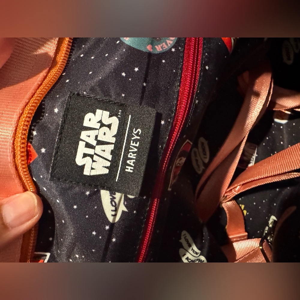 Harveys Seatbelt Tote I LOVE YOU Star Wars, Leia and Han Solo - Picture 6 of 9